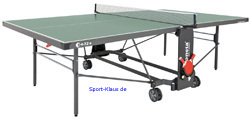 Sponeta S 4-72 e Outdoor Tischtennisplatte Grün